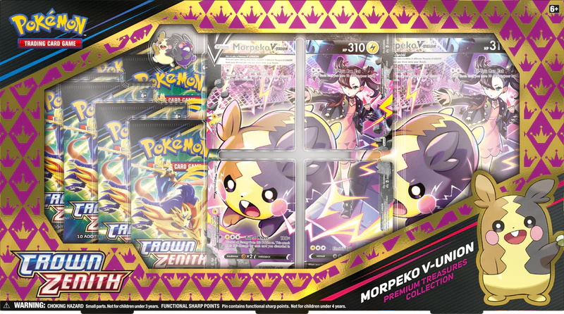 Pokémon TCG: Crown Zenith Premium Treasures Box MORPEKO