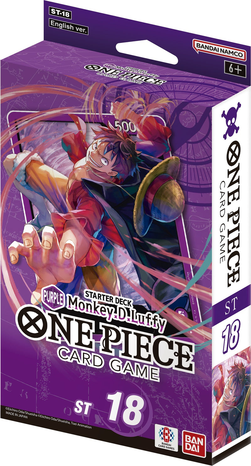 One Piece CG ST18 - (Purple) Monkey.D.Luffy
