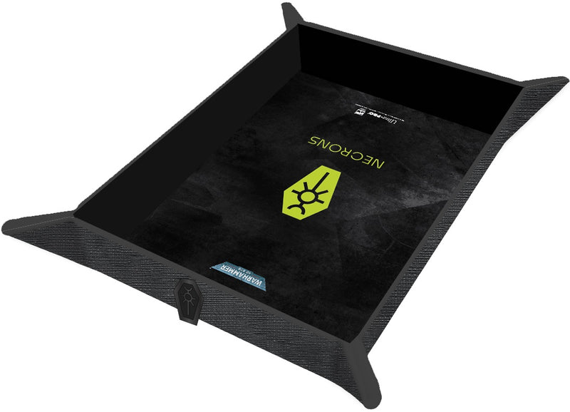 Ultra PRO Foldable Dice Rolling Tray – Warhammer 40,000: Necrons – Codex Aligned