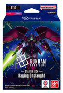 Gundam Card Game: Raging Onslaught Starter Deck (ST-12) [Pre-Order] 2026-09-25