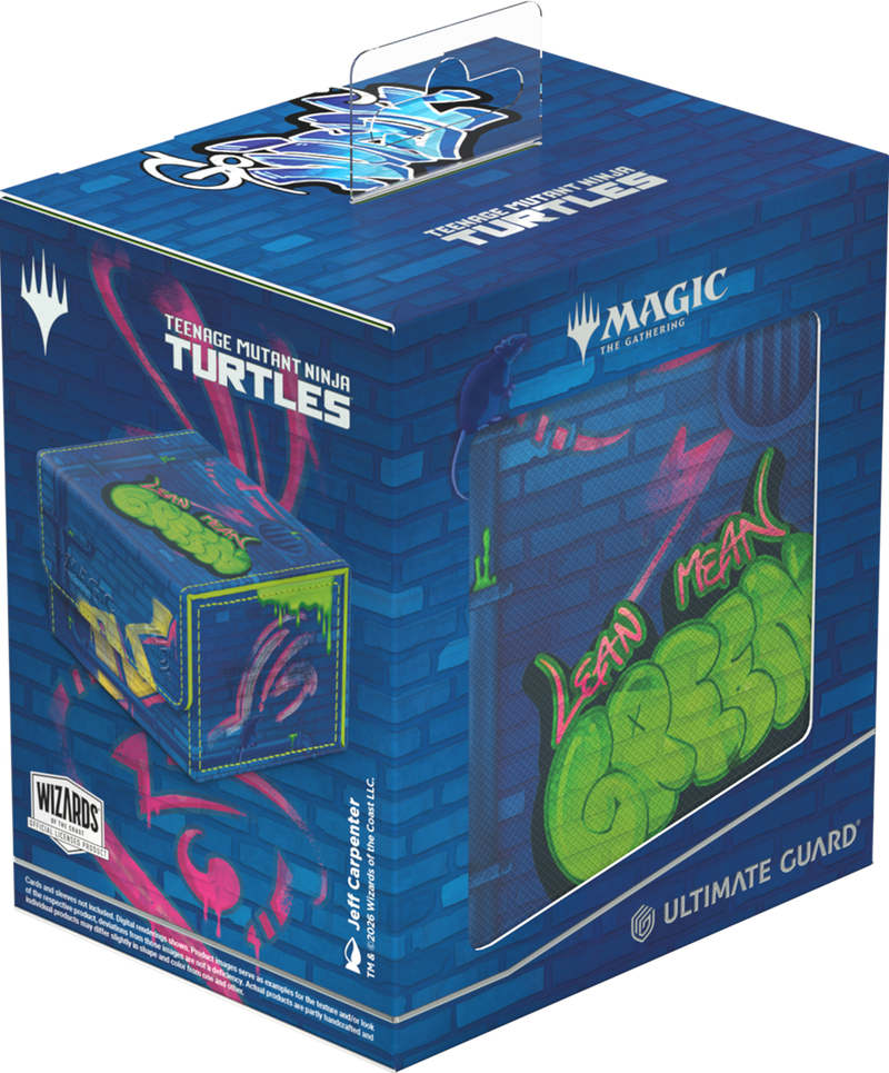 Ultimate Guard Sidewinder Deck Case 133+ Xenoskin – Magic: The Gathering: Teenage Mutant Ninja Turtles – Sewer Walls Edition