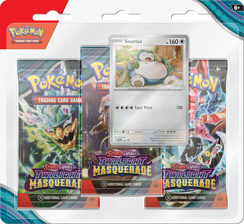Pokémon TCG: Scarlet & Violet-Twilight Masquerade 3pk Blister