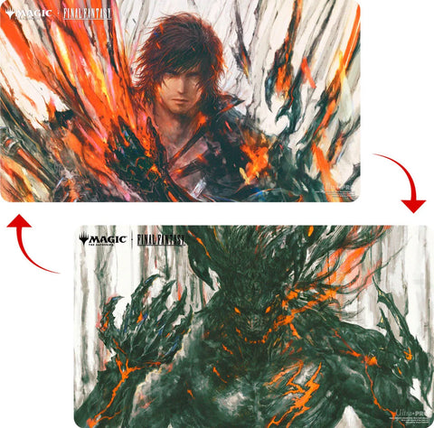 Ultra PRO Playmat - Universes Beyond: Final Fantasy - Clive, Ifrit's Dominant (Double-Sided)