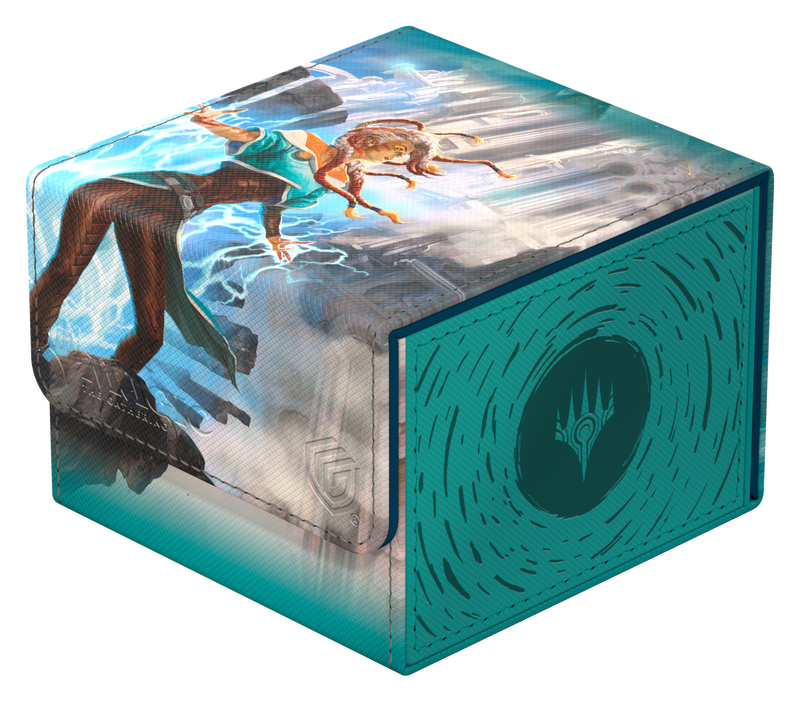Ultimate Guard Sidewinder 133+ Xenoskin Deck Case – MTG Reality Fracture: Blue Rare 1