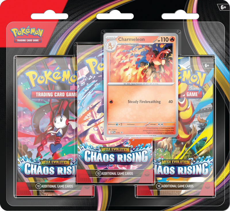 Pokémon TCG: [ME04] Chaos Rising Elite 3 Pack Blister