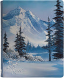 Ultra PRO Zip Binder 9-Pocket – Bob Ross: Winter Paradise