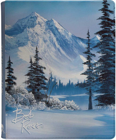 Ultra PRO Zip Binder 9-Pocket – Bob Ross: Winter Paradise