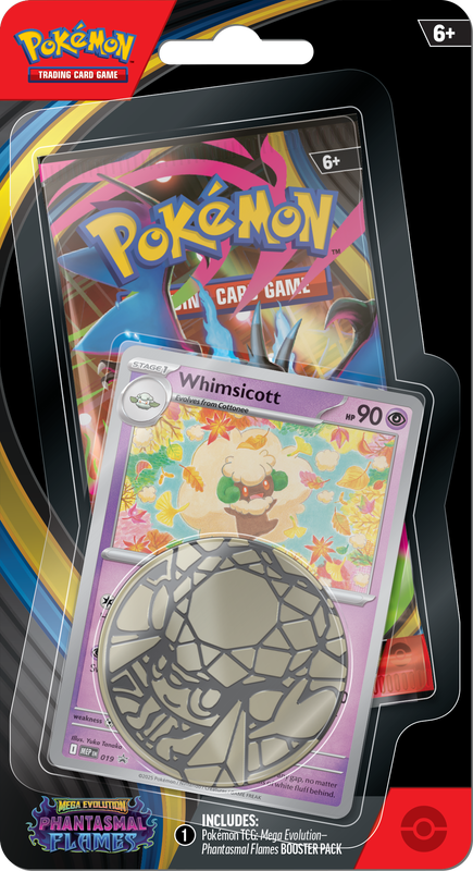 Pokémon TCG: Pokémon (ME02) Phantasmal Flames Checklane Blister