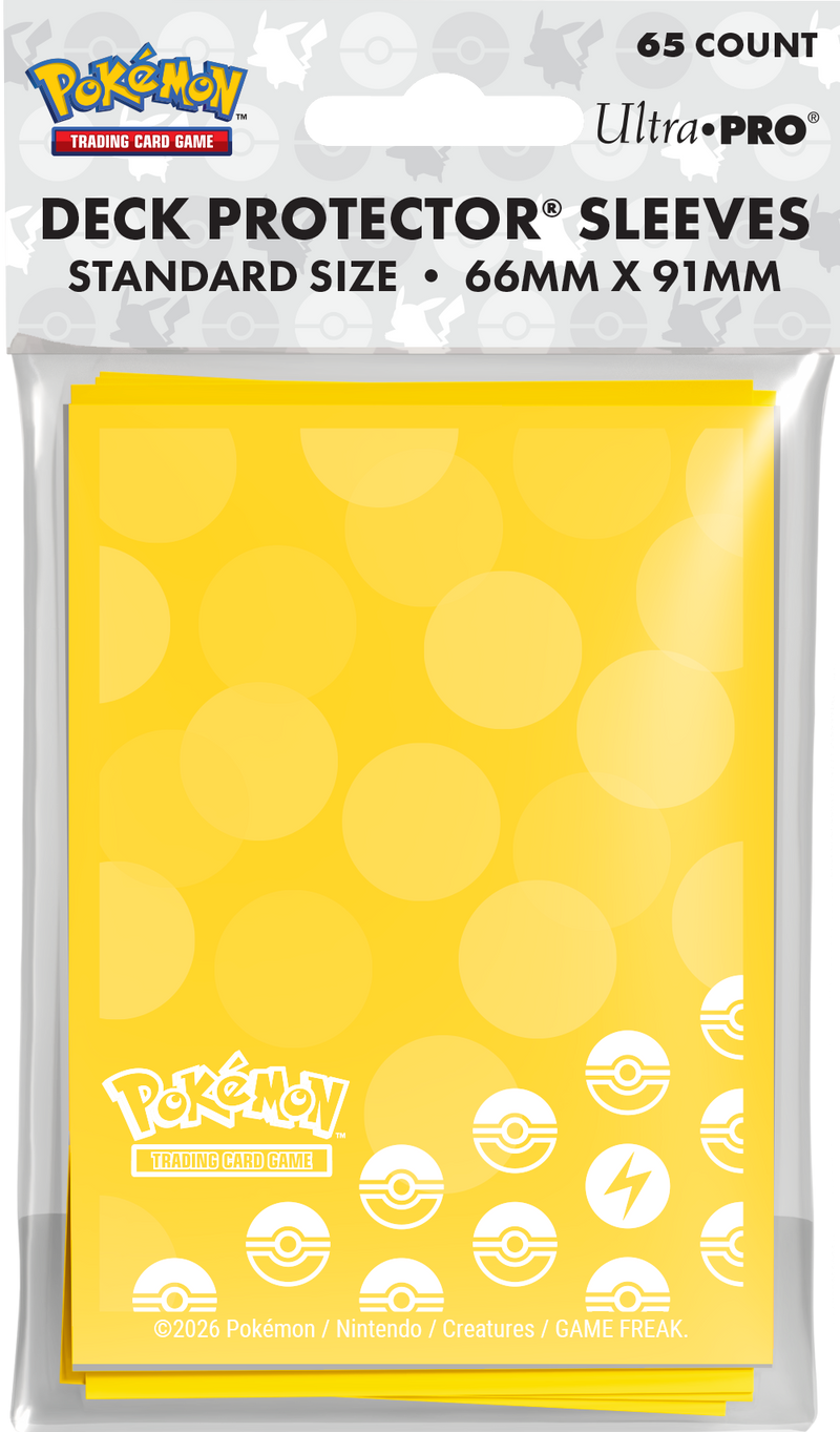 Ultra Pro D-PRO Pokemon Energy Lightning Type 65CT
