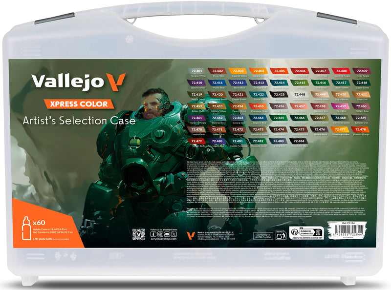 VALLEJO: Xpress Color Artist’s Selection Case