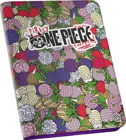 Binder 18 Pocket - Zipfolio 360 - Xenoskin - Sideloading - One Piece - Devil Fruit Pattern