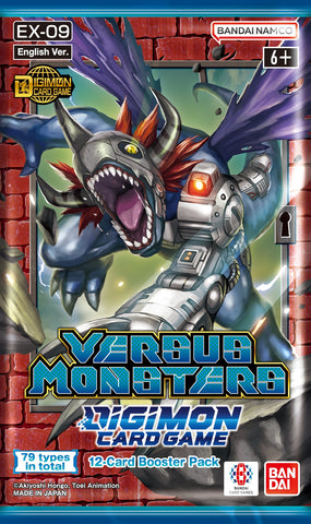 Digimon Card Game EX09: Versus Monsters Extra Booster Pack [Pre-Order] Friday, June 27th