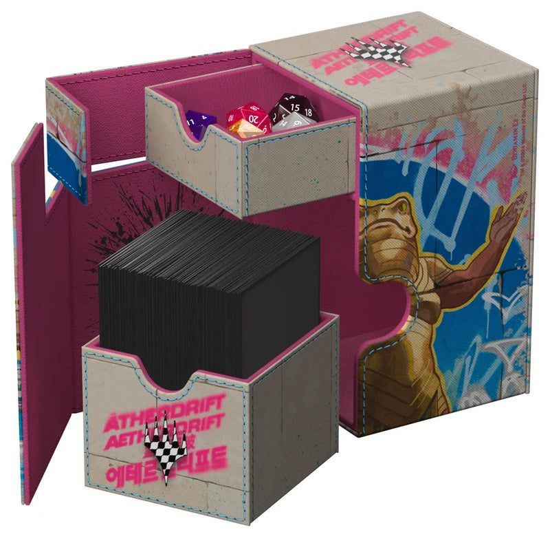 Ultimate Guard - Flip N' Tray 100+ - Aetherdrift - Sab-Sunen, Luxa Embodied - Deck Box