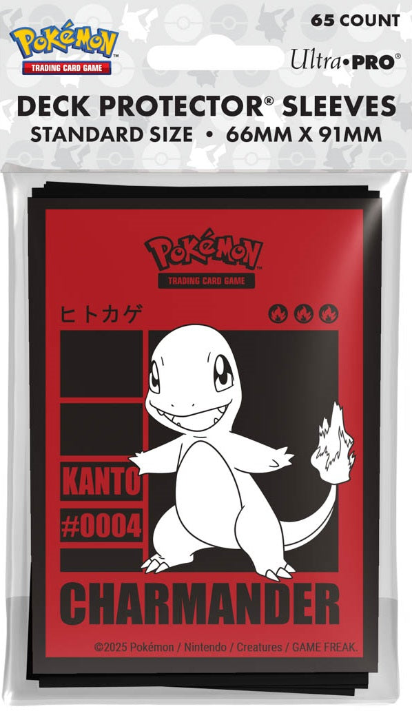 Ultra Pro D-Pro Sleeves 65ct – Pokémon Charmander 2025