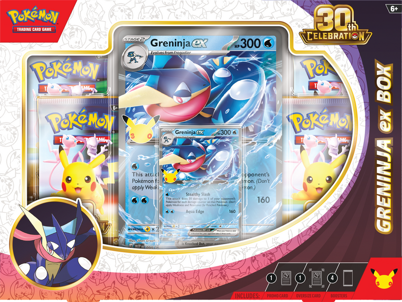 Pokémon TCG: Mega Evolution 30th Celebration EX Box