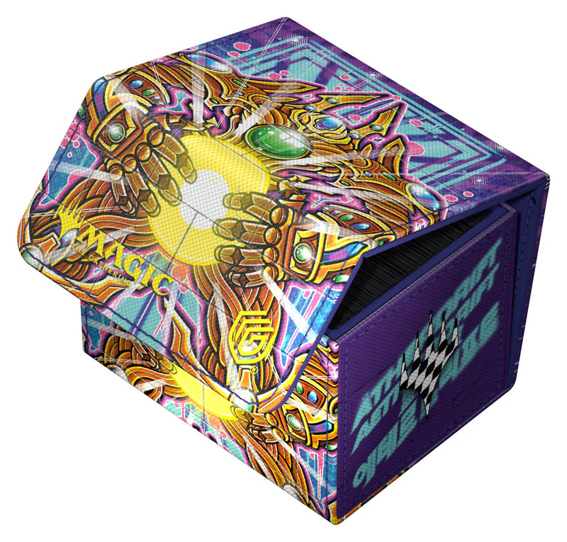 Ultimate Guard - Sidewinder 100+ Xenoskin - Aetherdrift - Brightglass Gearhulk - Deck Case