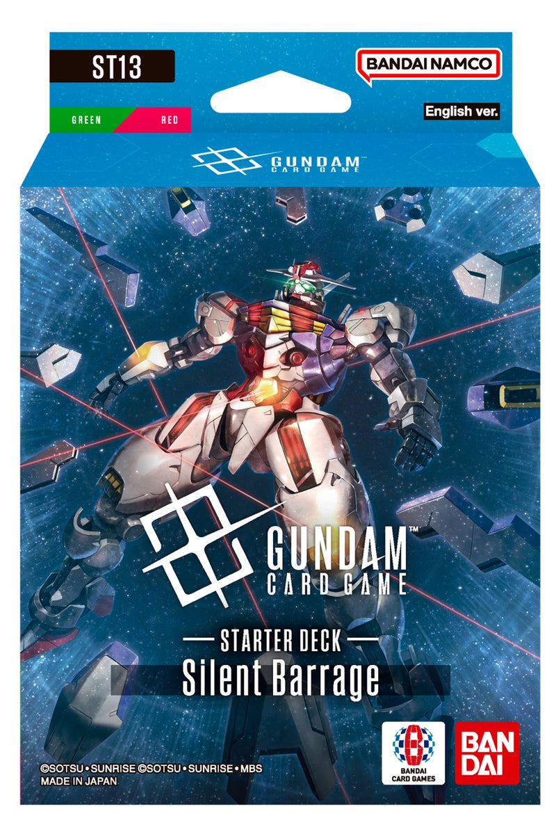 Gundam Card Game: Silent Barrage Starter Deck (ST-13) [Pre-Order] 2026-09-25