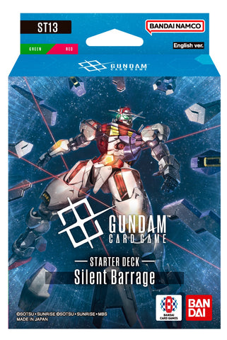 Gundam Card Game: Silent Barrage Starter Deck (ST-13) [Pre-Order] 2026-09-25