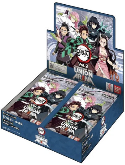 demon slayer kimetsu no yaiba booster box Union Arena TCG: 1st Edition Shopville Pillars edition Union Arena Demon Slayer Kimetsu