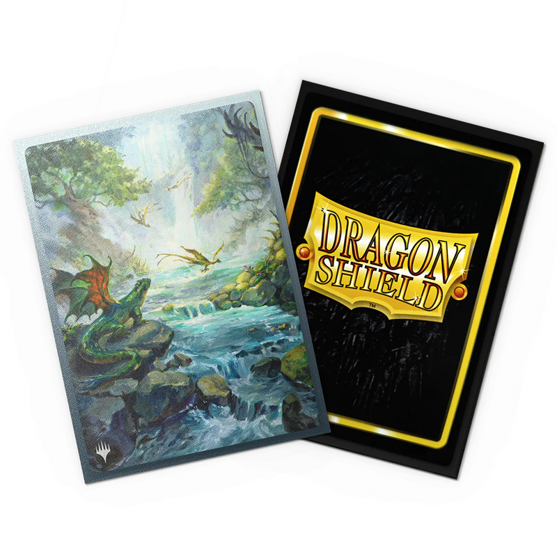 Dragon Shield Magic: The Gathering Sleeves – Landfall Series: Misty Rainforest