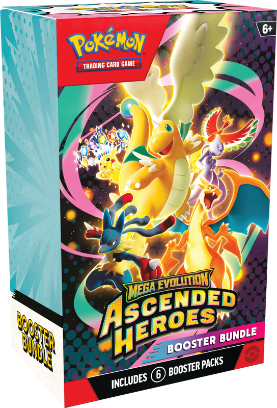 Pokémon TCG: Mega Evolution 2.5 – Ascended Heroes Booster Bundle