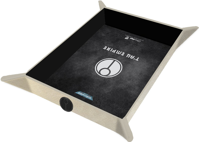 Ultra PRO Foldable Dice Rolling Tray – Warhammer 40,000: T’au Empire – Codex Aligned