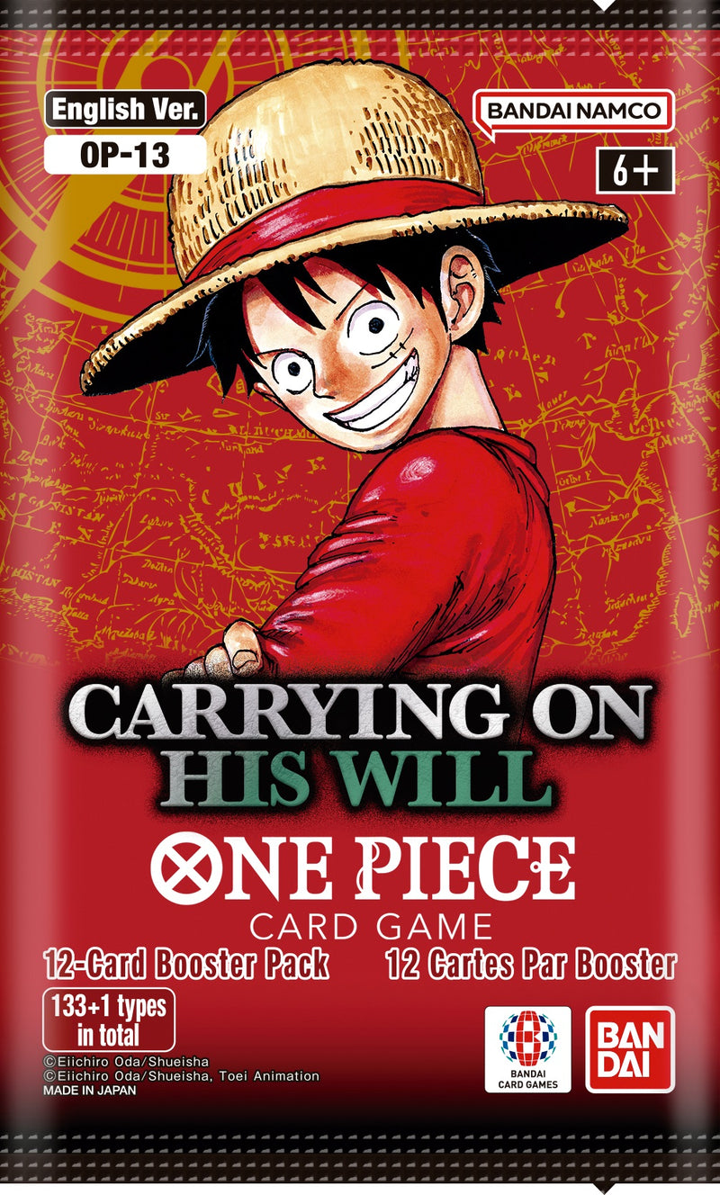 One Piece Card Game - (OP-13) Carrying On His Will Booster Pack