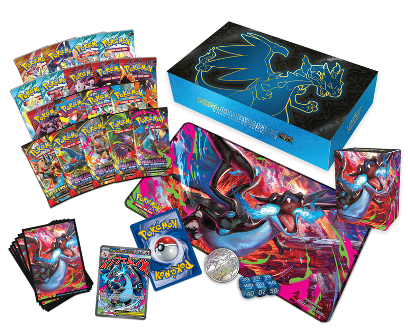 Pokémon TCG: Pokémon Charizard X Ex Ultra-Premium Collection