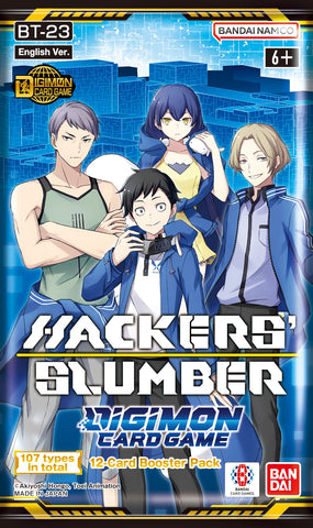 Digimon Card Game: BT-23: Hackers' Slumber Booster Pack (BT-23)