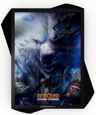 Riftbound League of Legends TCG Origins Art Sleeves – Volibear (100ct)