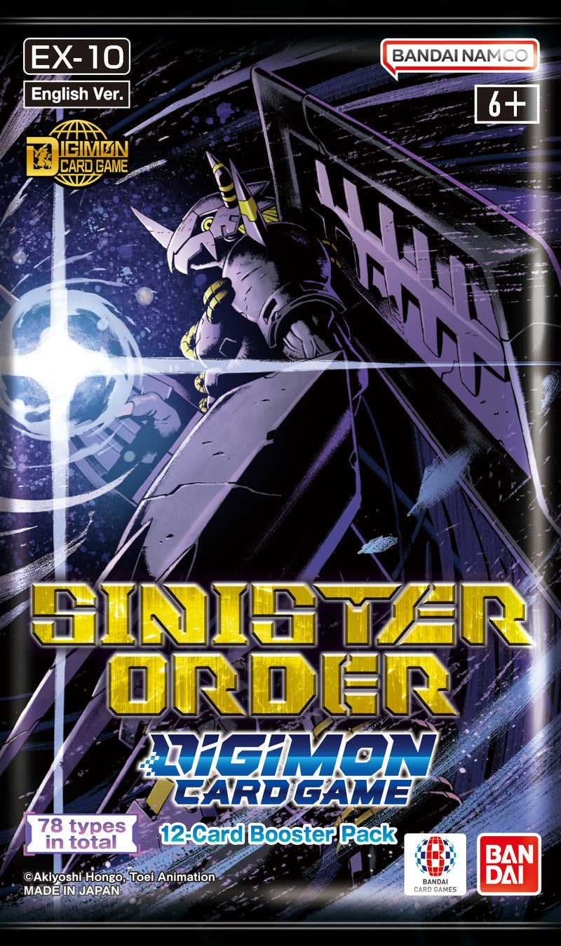Digimon Card Game: Sinister Order Extra Booster Packs (EX-10)