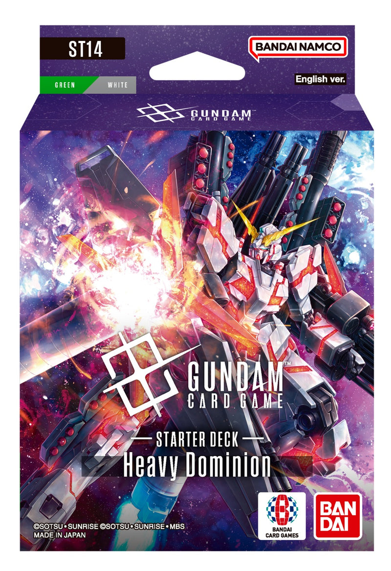 Gundam Card Game: Heavy Dominion Starter Deck (ST-14) [Pre-Order] 2026-09-25