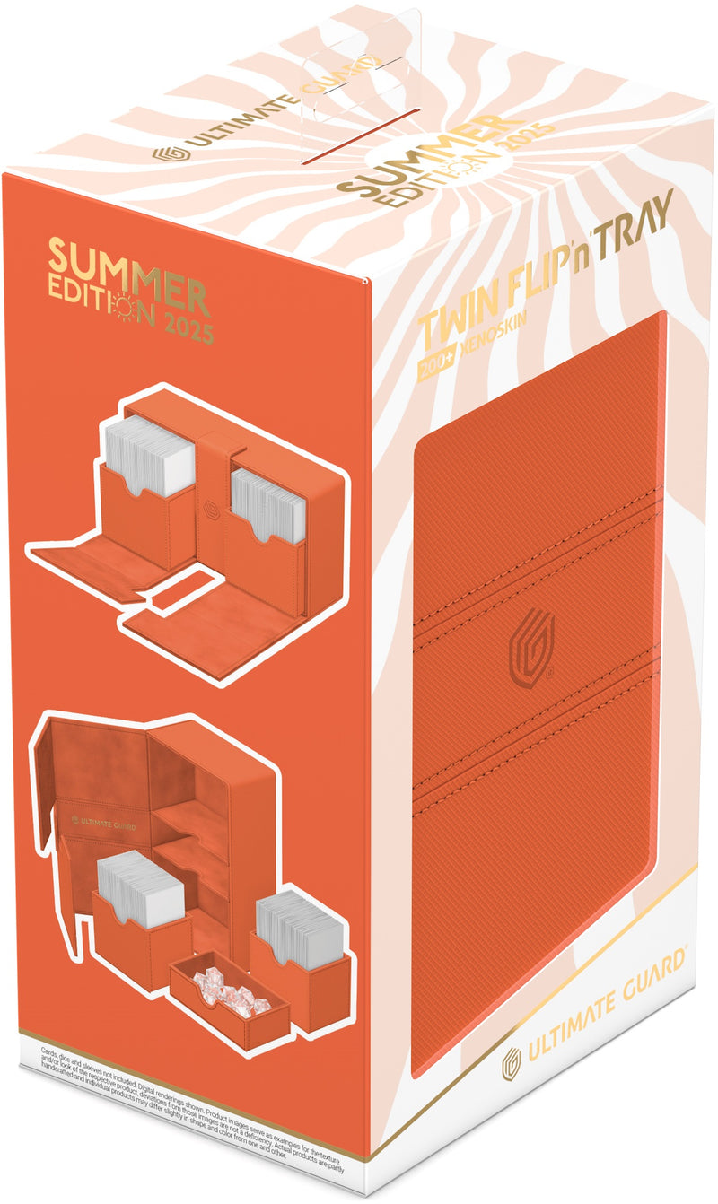 Ultimate Guard: Flip’n’Tray Deck Case 200+ Summer Edition: Peach