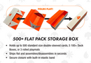 Ultra PRO 500+ Flat Pack Storage Box – MTG Mana 8: Lotus