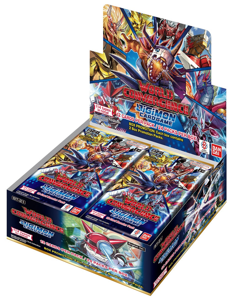 Digimon Card Game BT21: World Convergence Booster Box