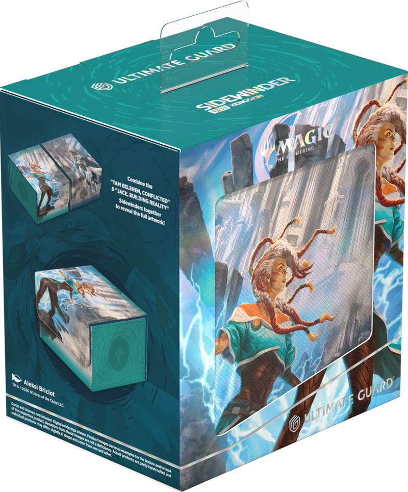 Ultimate Guard Sidewinder 133+ Xenoskin Deck Case – MTG Reality Fracture: Blue Rare 1