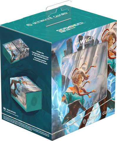 Ultimate Guard Sidewinder 133+ Xenoskin Deck Case – MTG Reality Fracture: Blue Rare 1