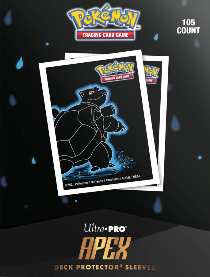 Ultra PRO Apex D-PRO Pokmon Deck Protector Sleeves Neon Kanto: Blas Ultra PRO Apex D-PRO Pokmon Deck Protector Sleeves Neon Kanto: Blas