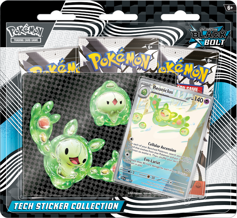 Pokémon TCG: Scarlet & Violet- Black Bolt Sticker Collection