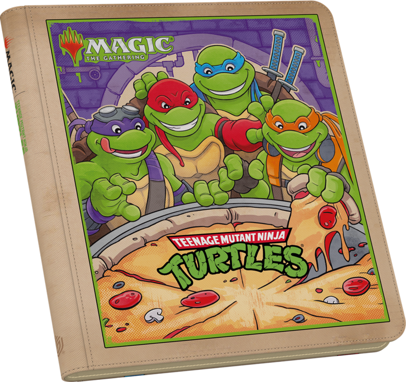 Ultimate Guard Zipfolio 480 Xenoskin – Magic: The Gathering: Teenage Mutant Ninja Turtles – Pizza Box Edition
