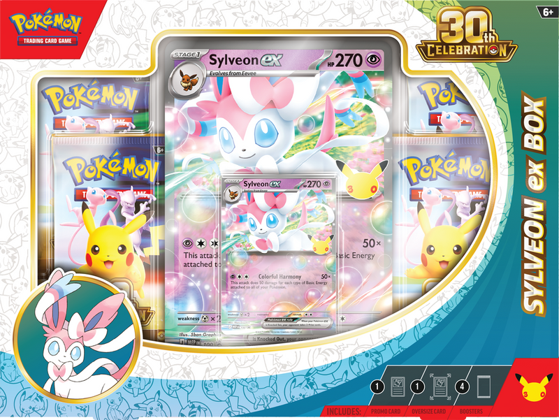 Pokémon TCG: Mega Evolution 30th Celebration EX Box