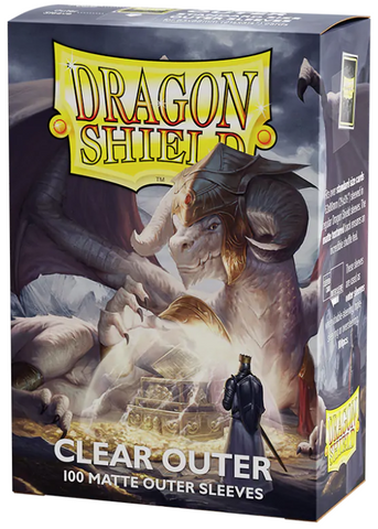 Dragon Shield: Outer Sleeve: Matte: Clear (100)