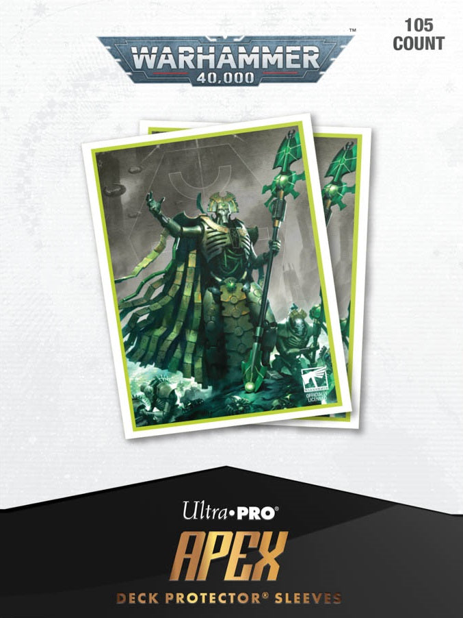 Ultra PRO APEX Warhammer 40,000 Necron Card Sleeves - 105ct