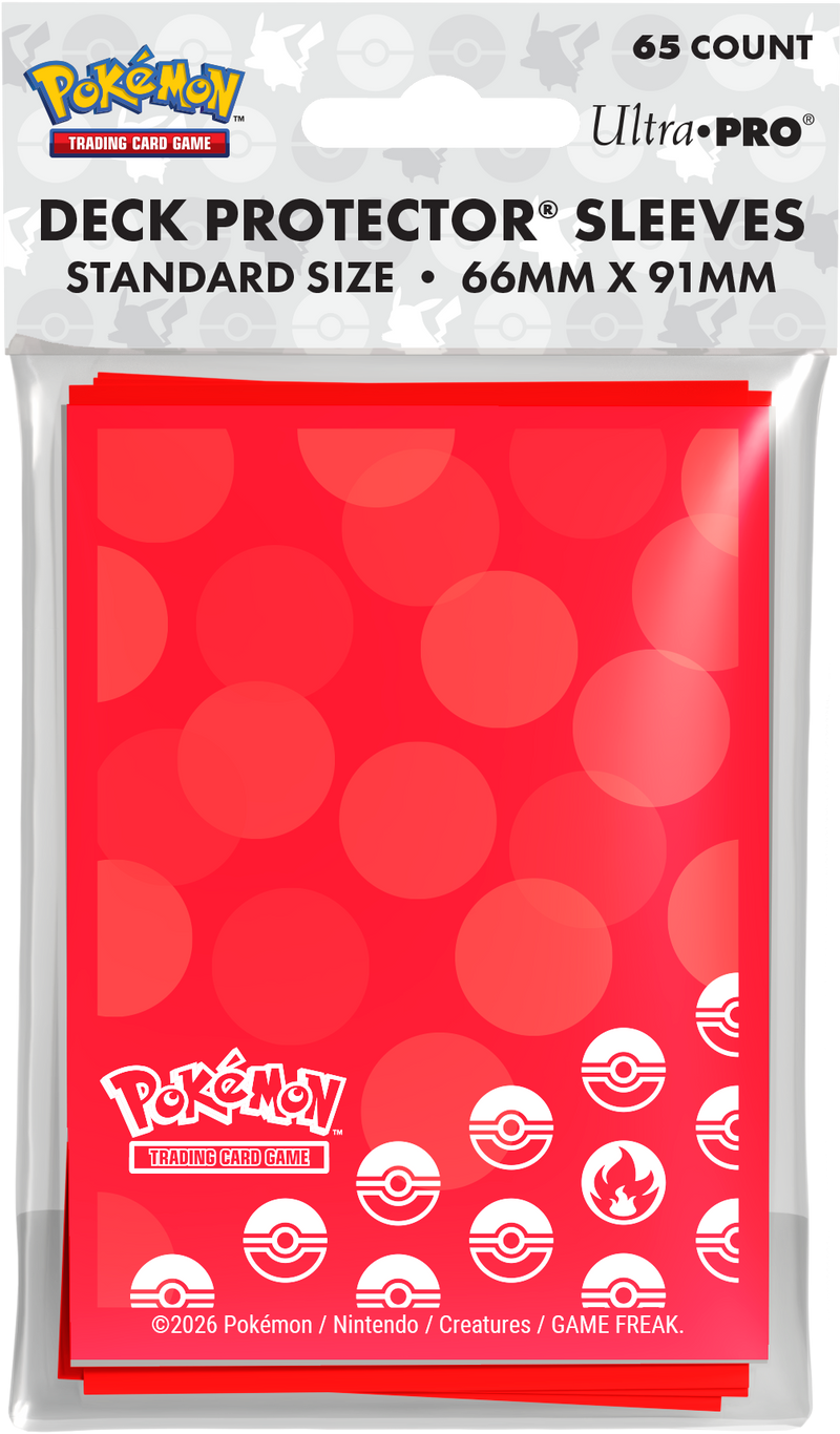 Ultra Pro D-PRO Pokemon Energy Fire Type 65CT