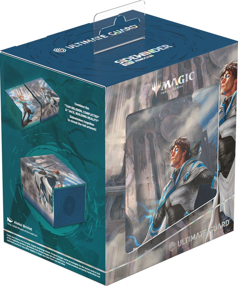 Ultimate Guard Sidewinder 133+ Xenoskin Deck Case – MTG Reality Fracture: Blue Rare 2