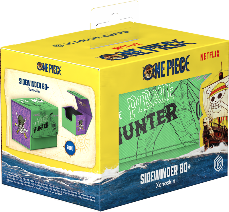 Ultimate Guard Sidewinder Deck Case 80+ Xenoskin – One Piece: Zoro
