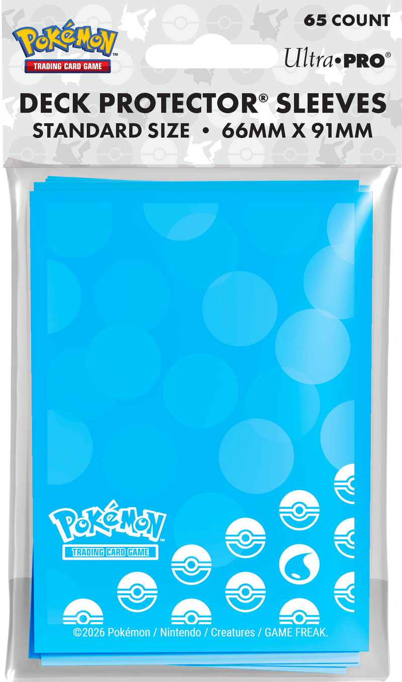 Ultra Pro D-PRO Pokemon Energy Water Type 65CT