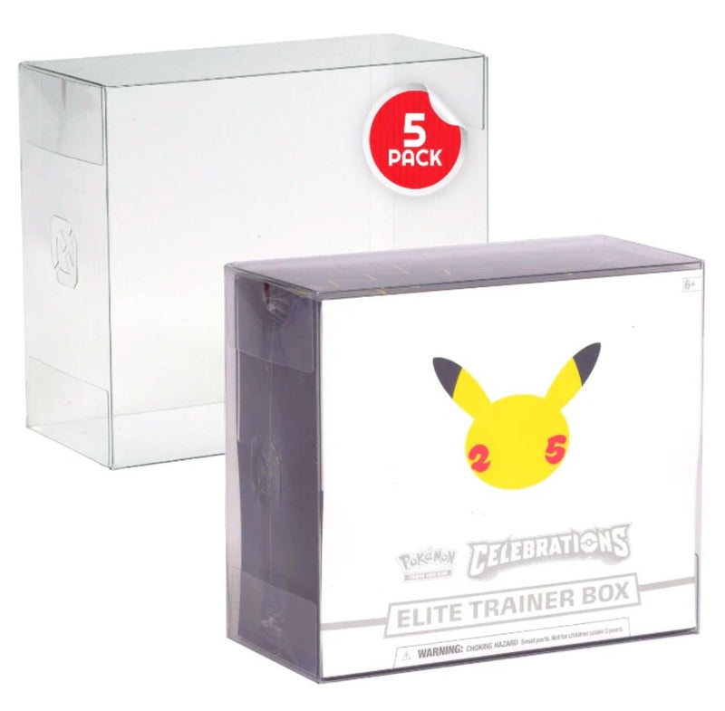 ER Display Case Protector for Pokémon ETB (5 Pack)