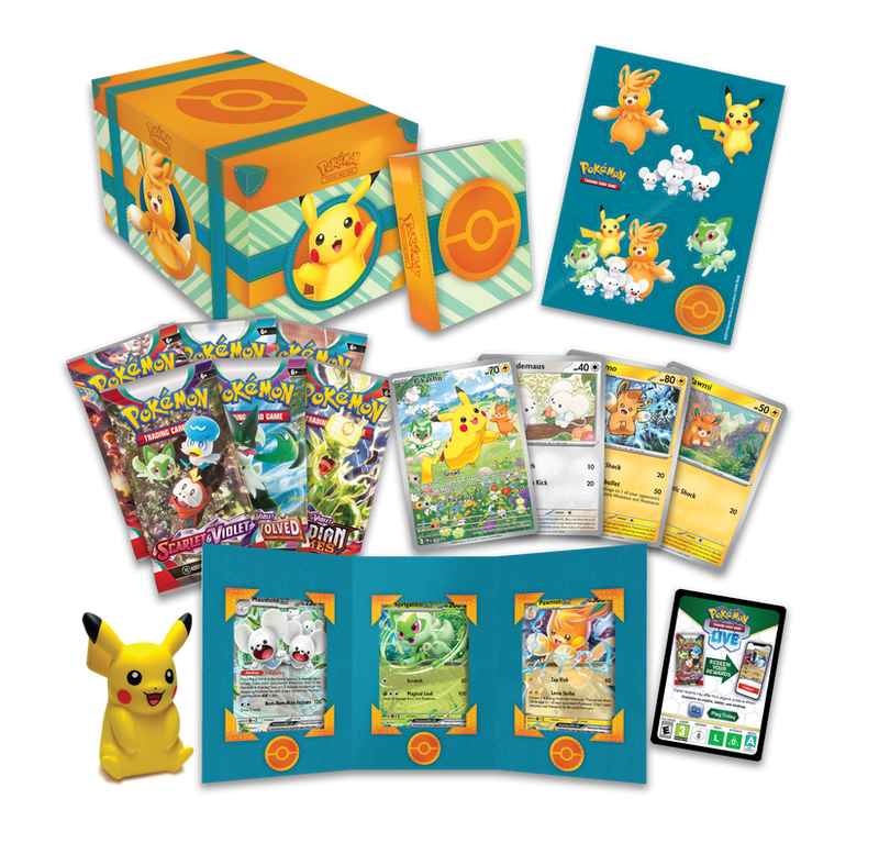 POKEMON PALDEA ADVENTURE CHEST