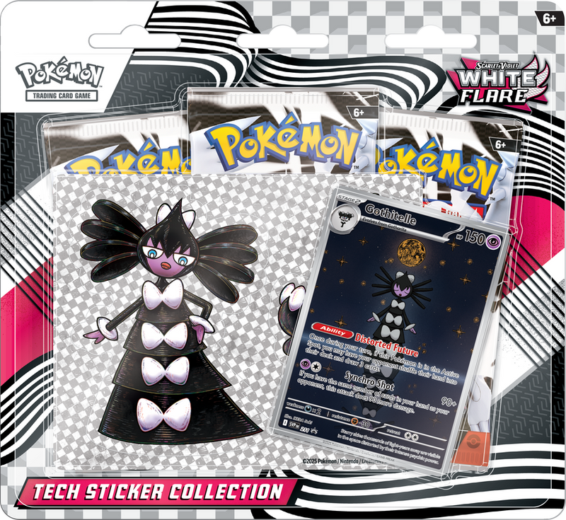 Pokémon TCG: Scarlet & Violet- White Flare Sticker Collection
